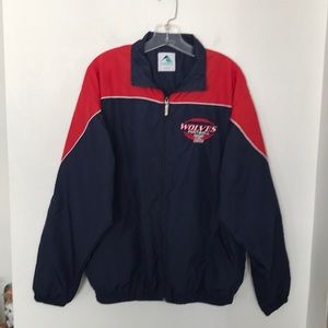 BRAND NEW KINGS FOOTBALL WEATHER BREAKER JACKET SIZE L BY AUGUSTA SORTSWEAR NWOT